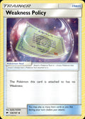 Weakness Policy 126/147 Uncommon Burning Shadows Pokemon Lightly Played