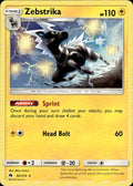 Zebstrika 82/214 Rare Lost Thunder Pokemon Lightly Played