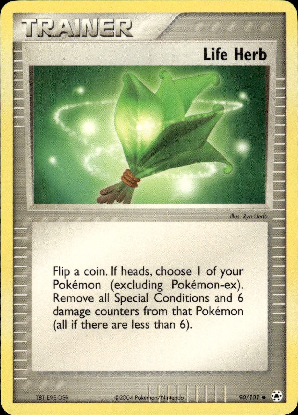 Life Herb 90/101 Uncommon Hidden Legends Pokemon Lightly Played