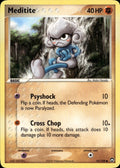 Meditite 55/108 Common Power Keepers Pokemon Lightly Played