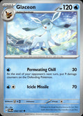 Glaceon 054/167 Uncommon Twilight Masquerade Pokemon Lightly Played