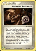 Mysterious Fossil 91/100 Common Sandstorm Pokemon Lightly Played