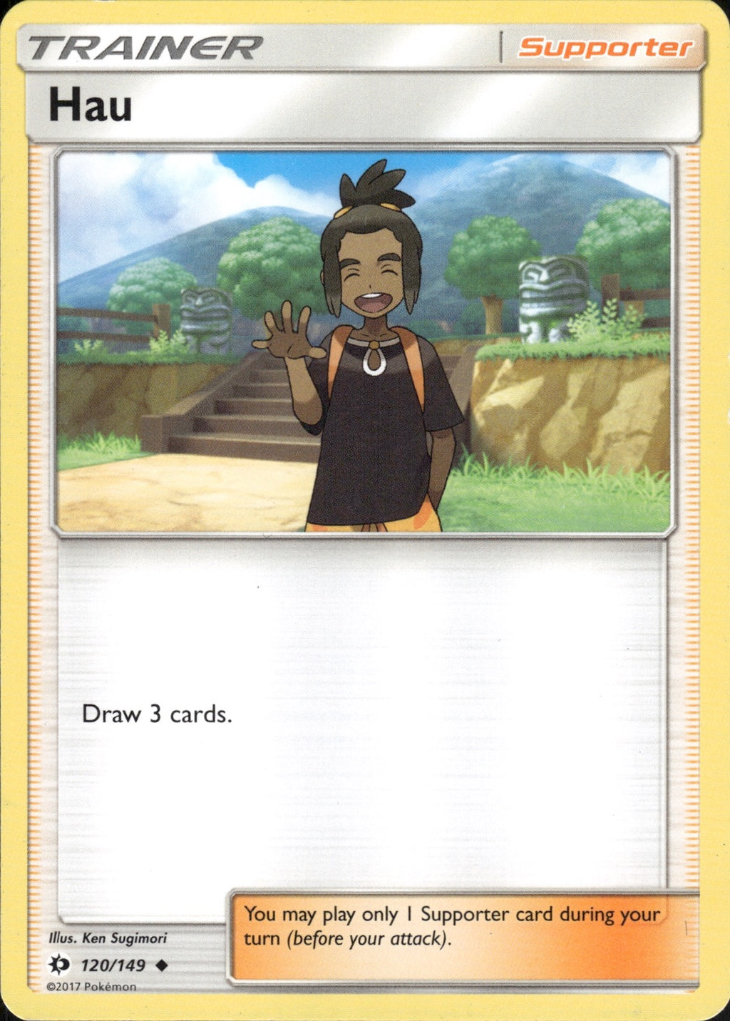 Hau (#57 Charizard Stamped) 120/149 Promo Battle Academy Pokemon Lightly Played