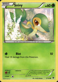 Snivy 5/124 Common Fates Collide Pokemon Lightly Played