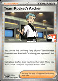 Team Rocket's Archer 170/182 Uncommon Prize Pack Series Cards Pokemon Near Mint