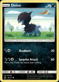 Deino 60/111 Common Crimson Invasion Pokemon Lightly Played