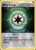 Warp Energy 70/73 Uncommon Shining Legends Pokemon Reverse Holo Lightly Played