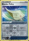 Blunder Policy 131/172 Uncommon Brilliant Stars Pokemon Reverse Holo LP