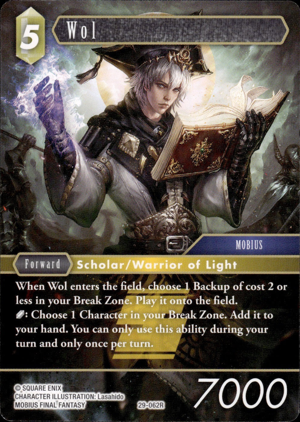 Wol (062) 29-062R Rare Blissful Eternity Final Fantasy Near Mint