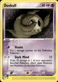 Duskull 62/100 Common Sandstorm Pokemon Lightly Played