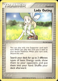 Lady Outing 87/107 Uncommon Deoxys Pokemon Lightly Played