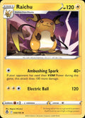 Raichu 050/195 Uncommon Silver Tempest Pokemon Lightly Played