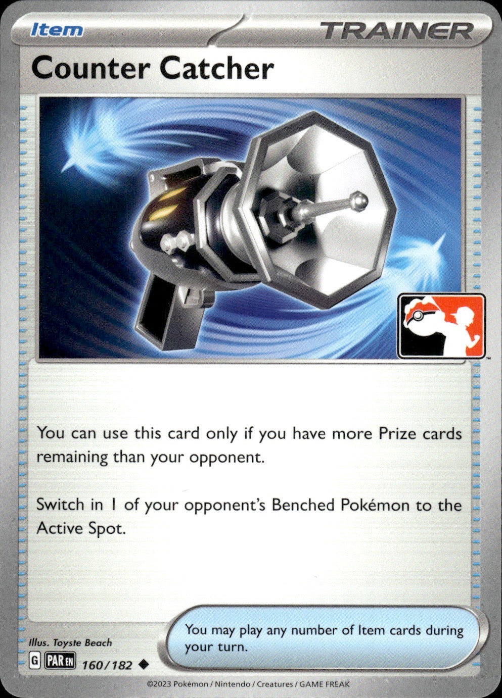 Counter Catcher 160/182 Uncommon Prize Pack Series Cards Pokemon Near Mint