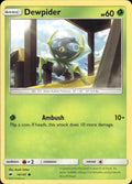 Dewpider 14/147 Common Burning Shadows Pokemon Lightly Played