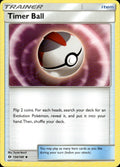 Timer Ball 134/149 Uncommon SM Base Set Pokemon Lightly Played