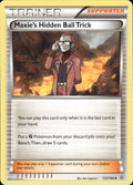 Maxie's Hidden Ball Trick 133/160 Uncommon Primal Clash Pokemon Lightly Played