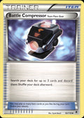 Battle Compressor Team Flare Gear 92/119 Uncommon Phantom Forces Pokemon LP