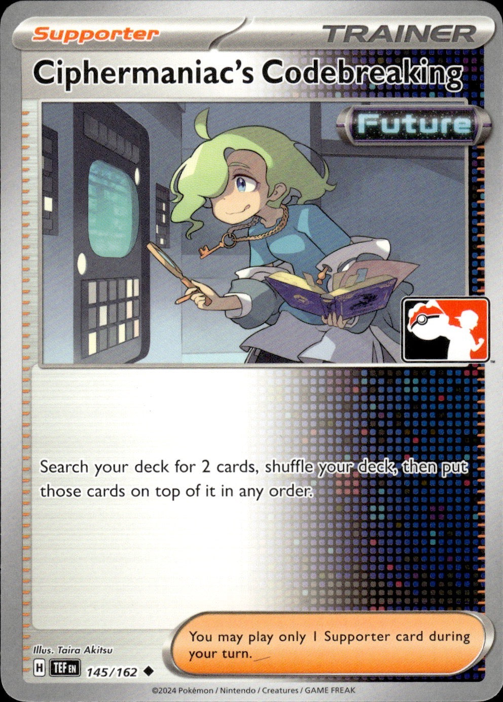 Ciphermaniac's Codebreaking 145/162 Uncommon Prize Pack Series Cards Pokemon NM