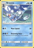 Brionne 40/149 Uncommon SM Base Set Pokemon Lightly Played