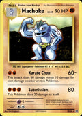 Machoke 58/108 Uncommon Evolutions Pokemon Lightly Played