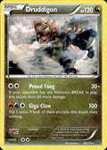 Druddigon 83/114 Rare Steam Siege Pokemon Lightly Played
