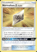 Normalium Z: Tackle 203/236 Uncommon Unified Minds Pokemon Lightly Played