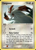 Zangoose 34/110 Rare Holon Phantoms Pokemon Lightly Played