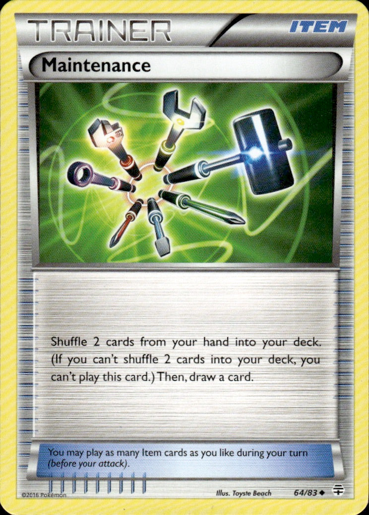 Maintenance 64/83 Uncommon Generations Pokemon Lightly Played