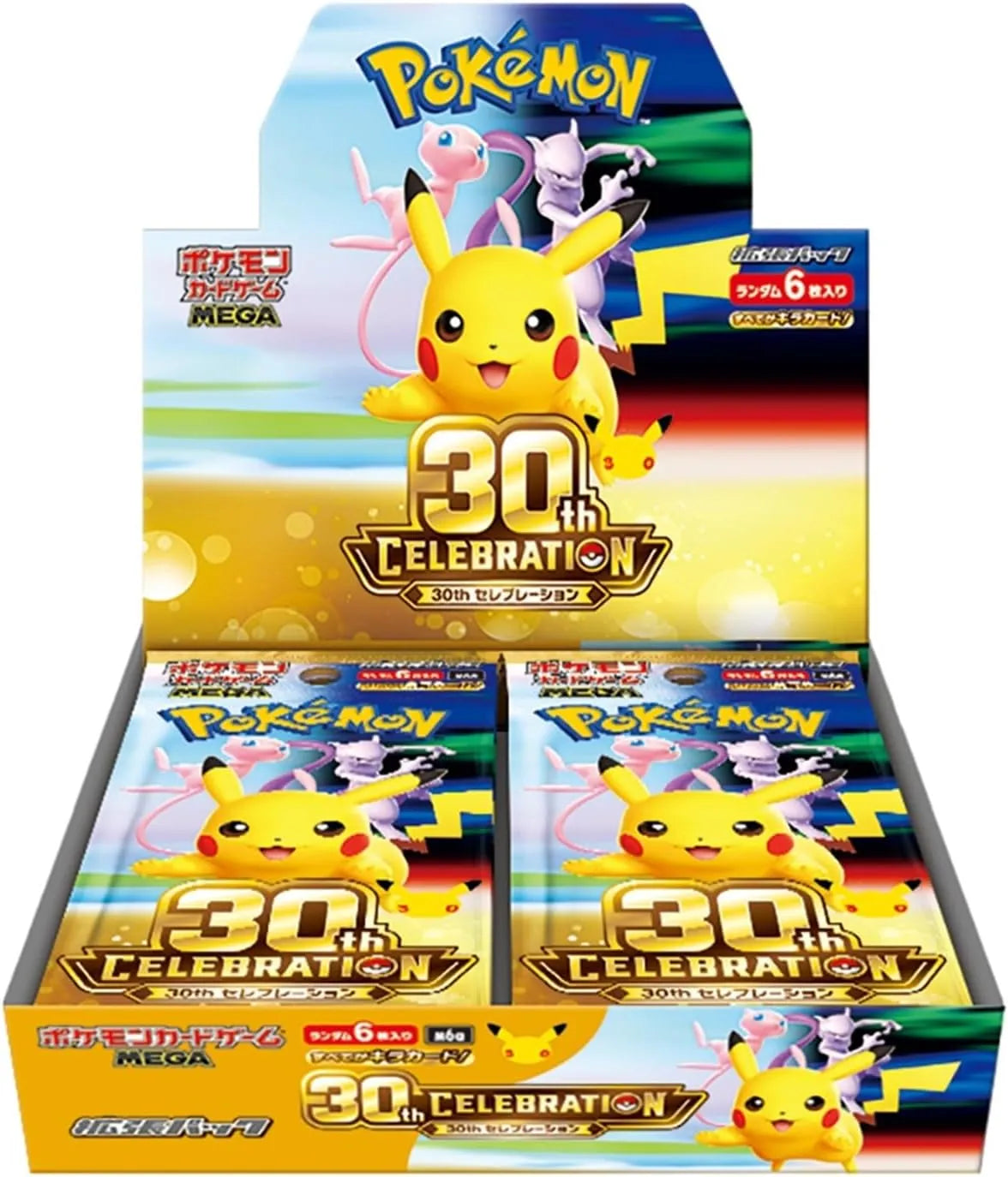 30th Celebration Booster Box m6a Japanese NO SHRINK