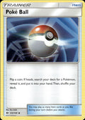 Poke Ball 125/149 Uncommon SM Base Set Pokemon Lightly Played