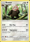 Bewear 112/149 Rare SM Base Set Pokemon Lightly Played