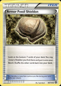 Armor Fossil Shieldon 98/114 Uncommon Steam Siege Pokemon Lightly Played