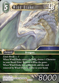 Wind Drake 29-121R Rare Blissful Eternity Final Fantasy Near Mint