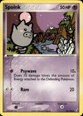 Spoink 62/100 Common Crystal Guardians Pokemon Lightly Played