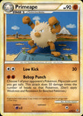 Primeape 22/95 Rare HGSS Unleashed Pokemon Lightly Played