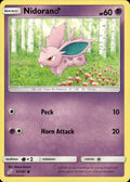 Nidoran M 57/181 Common Team Up Pokemon Lightly Played