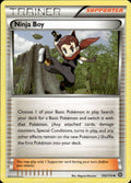 Ninja Boy 103/114 Uncommon Steam Siege Pokemon Lightly Played