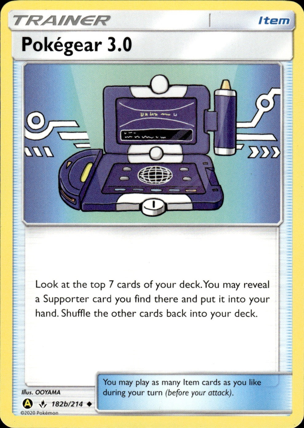 Pokegear 3.0 182B/214 Promo Alternate Art Promos Pokemon Lightly Played