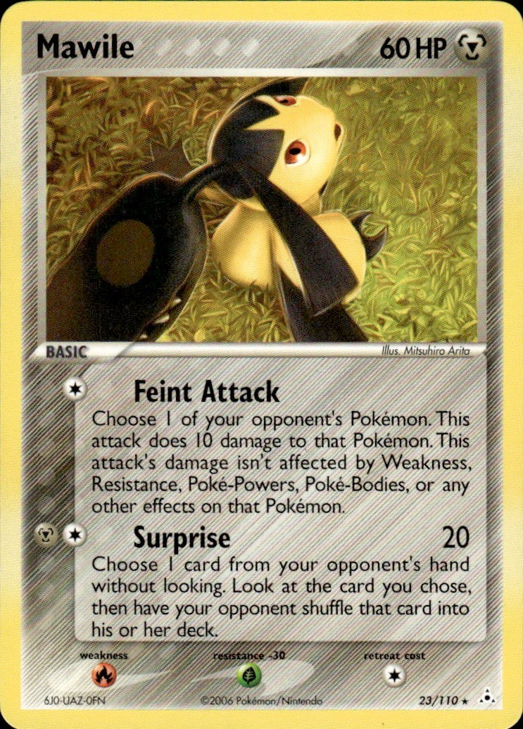 Mawile 23/110 Rare Holon Phantoms Pokemon Lightly Played