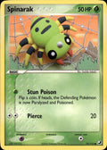 Spinarak 75/115 Common Unseen Forces Pokemon Lightly Played