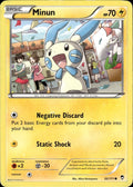 Minun 32/111 Common Furious Fists Pokemon Lightly Played