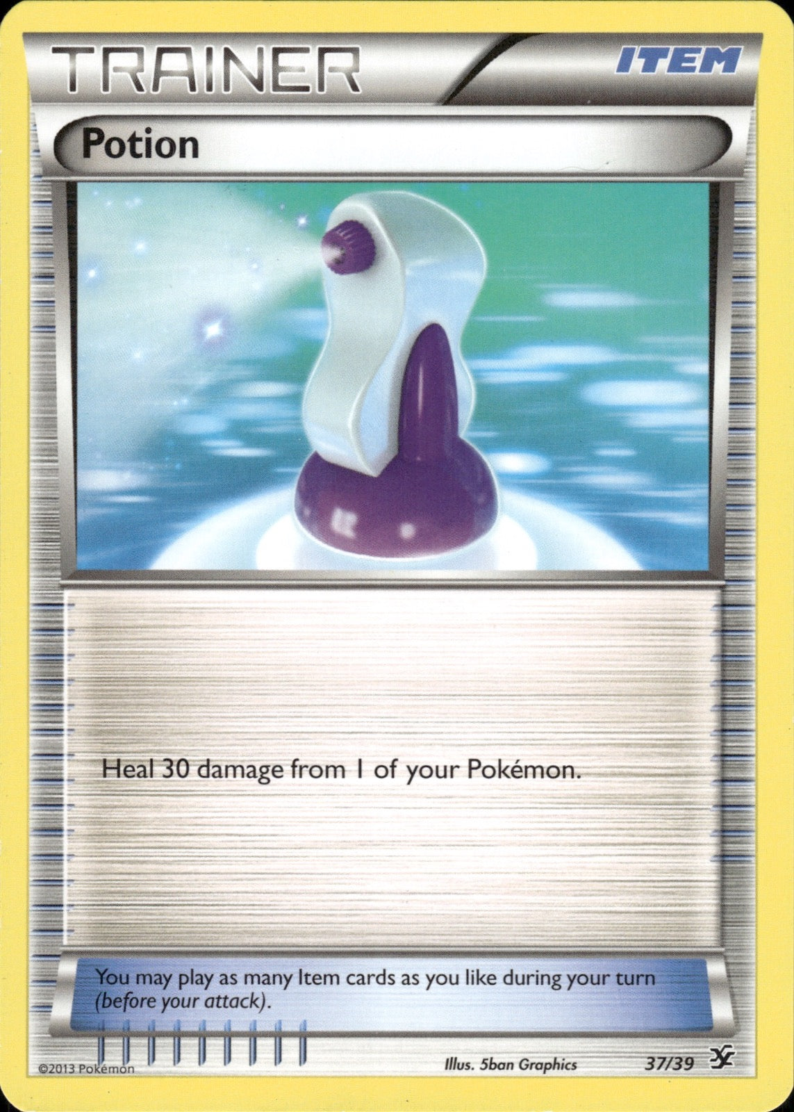 Potion 37/39 Kalos Starter Set Pokemon Lightly Played
