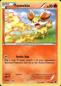 Fennekin 11/124 Common Fates Collide Pokemon Lightly Played
