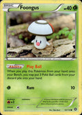 Foongus 12/114 Common Steam Siege Pokemon Lightly Played