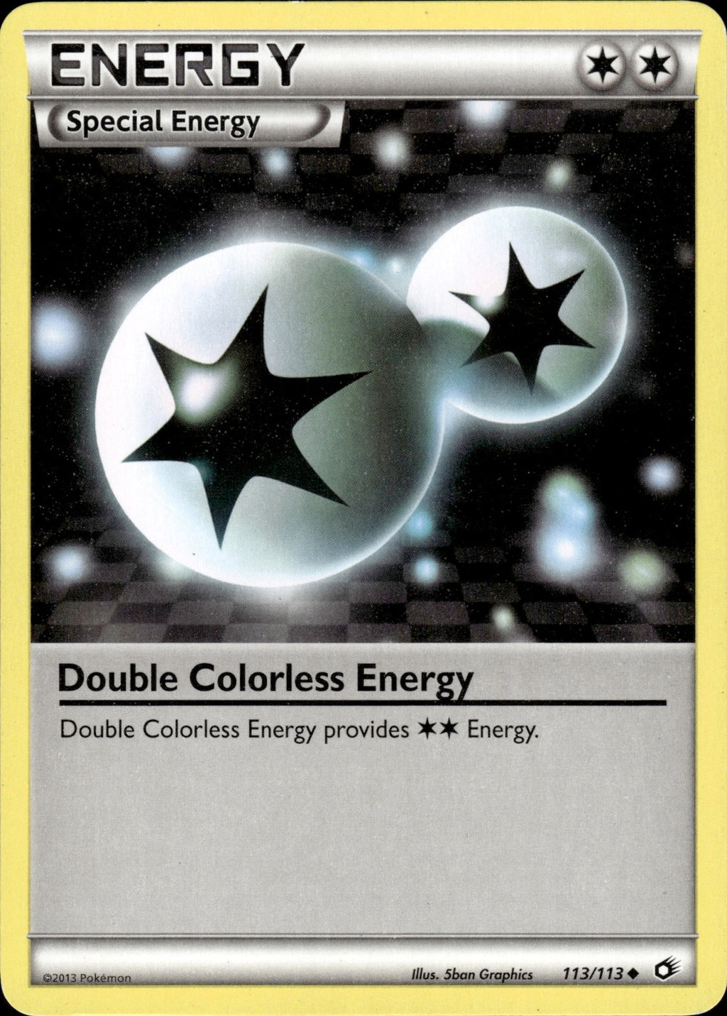 Double Colorless Energy 113/113 Uncommon Legendary Treasures Pokemon LP