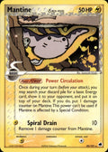Mantine 20/101 Rare Dragon Frontiers Pokemon Lightly Played
