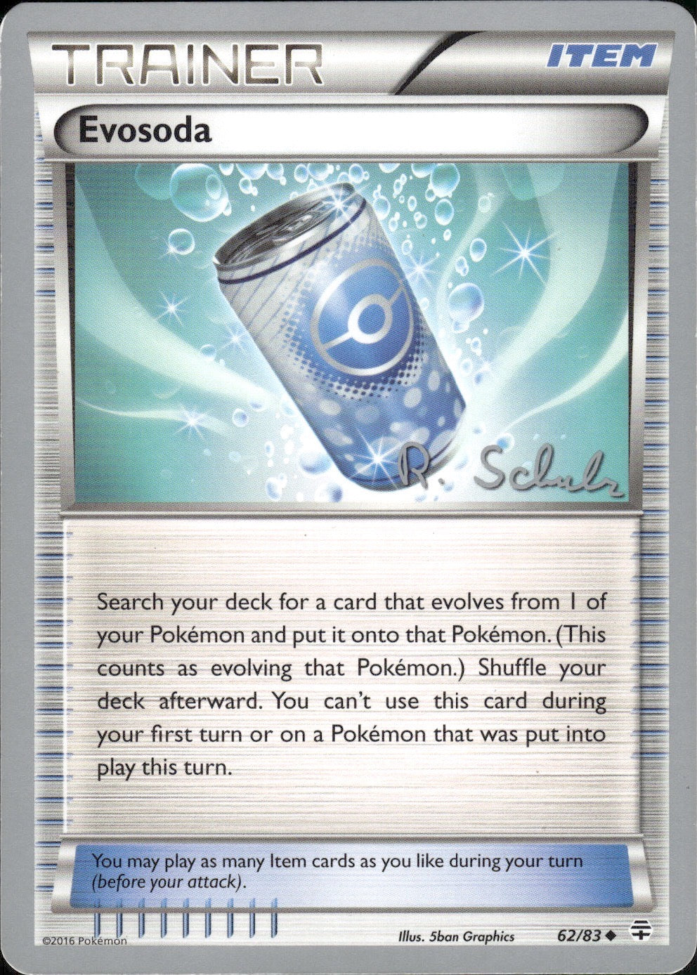 Evosoda (Robin Schulz) 62/83 Uncommon World Championship Decks Pokemon LP