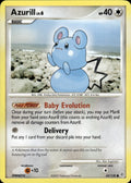 Azurill 69/130 Common Diamond & Pearl Pokemon Lightly Played