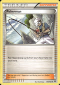 Fisherman 136/162 Uncommon BREAKthrough Pokemon Lightly Played