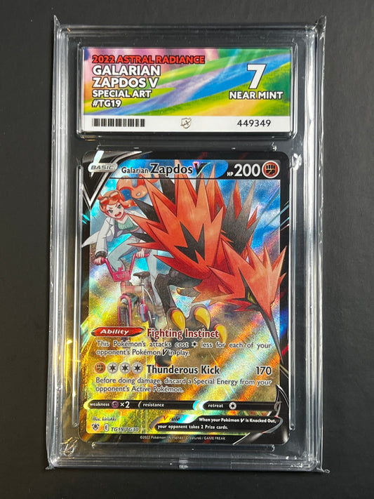 ACE 7 - Galarian Zapdos V - Astral Radiance - TG19/TG30 - Special Art